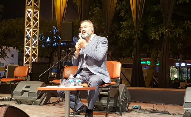 Mehmet Emin Ay, Düzcelilerle buluştu Mehmet Emin Ay, Düzcelilerle buluştu