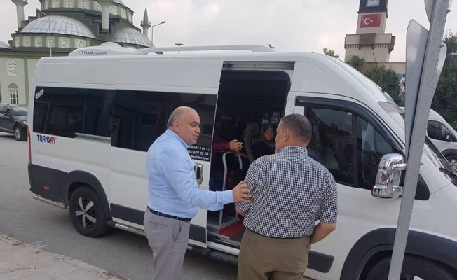 Yurt dışından izne gelenler oy kullanmak için havaalanına gittiler Yurt dışından izne gelenler oy kullanmak için havaalanına gittiler