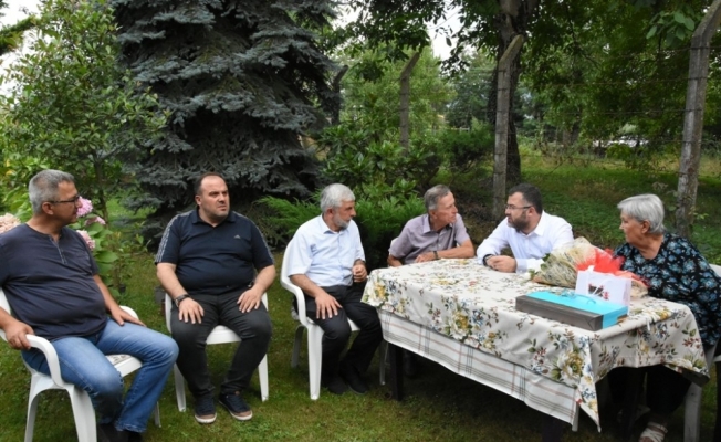 AK Parti’den 15 Temmuz Şehidinin ailesine ziyaret