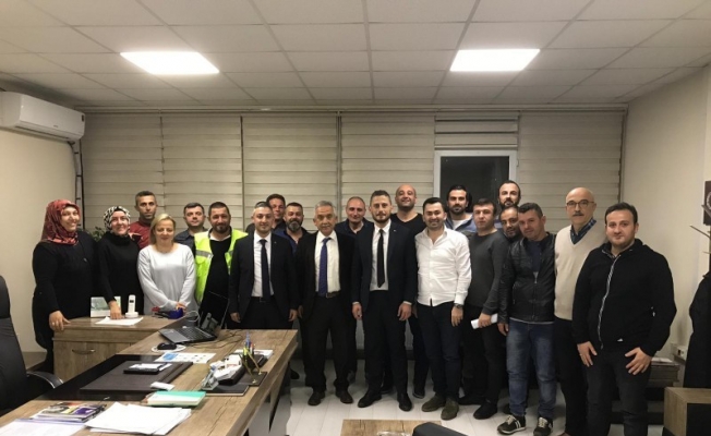 Başkan Yardımcısı Kasapoğlu, personel ile yakından ilgileniyor Başkan Yardımcısı Kasapoğlu, personel ile yakından ilgileniyor