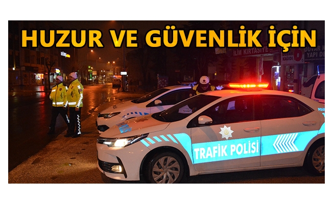 EMNİYET’TEN YILBAŞI MESAİSİ EMNİYET’TEN YILBAŞI MESAİSİ