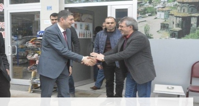 Kaymakam Öztürk, STK’ları geziyor Kaymakam Öztürk, STK’ları geziyor
