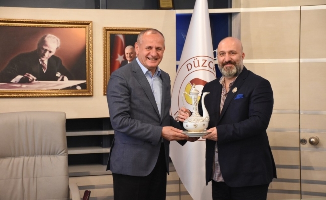 Osmanlı torunundan Başkan Keleş’e ziyaret