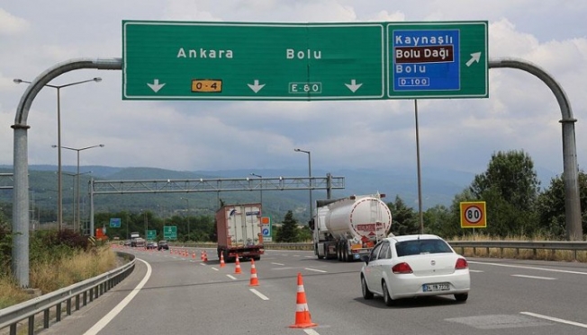 Tem otoyolu Ankara istikametine 15 gün kapalı