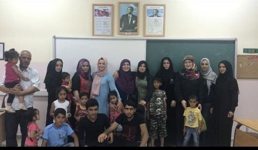 Akçakoca’da yaşayan Suriyeli sığınmacılar için Türkçe dil kursu açıldı