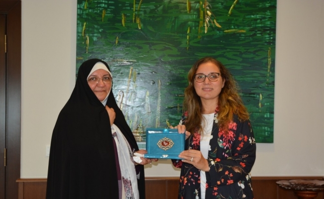 El Zahra Üniversitesi Rektöründen Düzce Üniversitesi’ne ziyaret