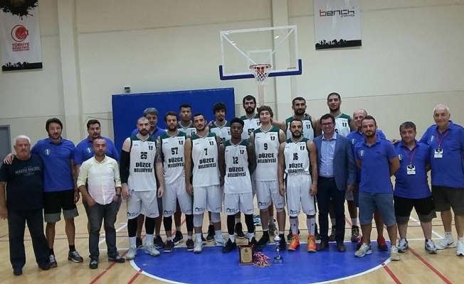 Düzce Belediyespor ikinci oldu