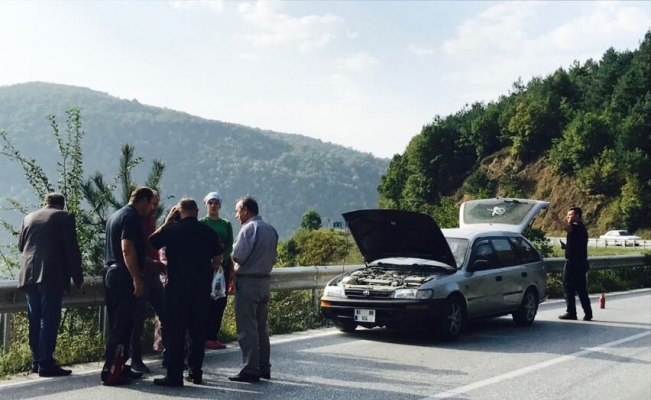 Seyir halindeyken yanmaya başladı