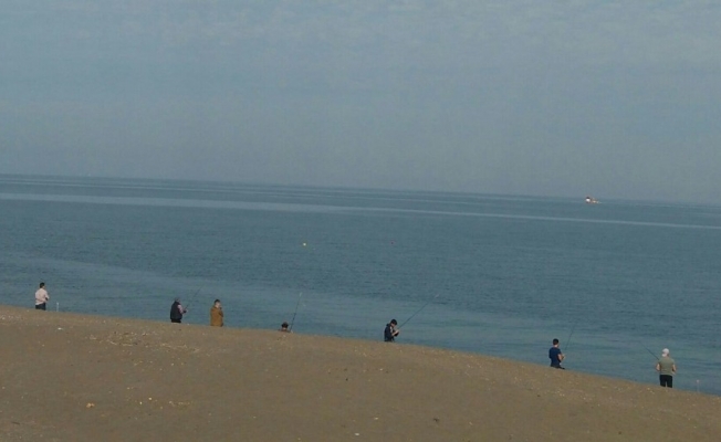 Olta avcıları sahilleri süsledi