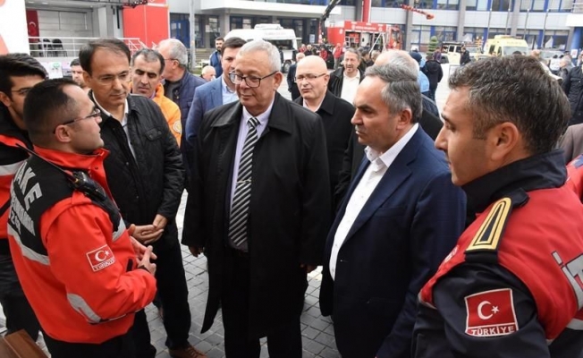 Depreme karşı bilgilendirme yapıldı