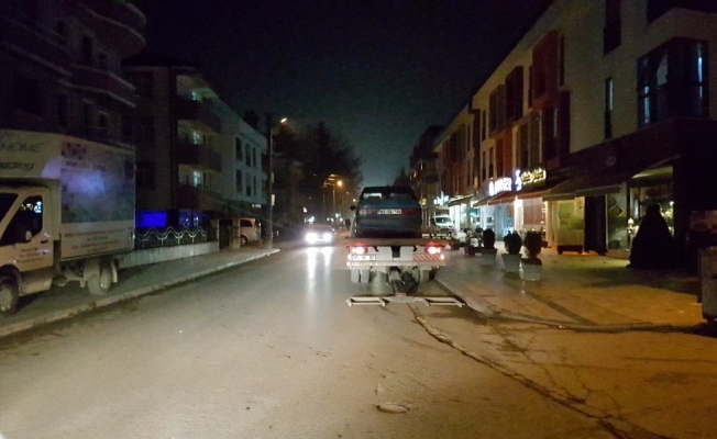 Düzce’de Polisten driftçilere darbe