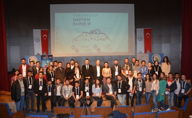 Global Girişimcilik Haftası Düzce 2017 etkinlikleri sona erdi