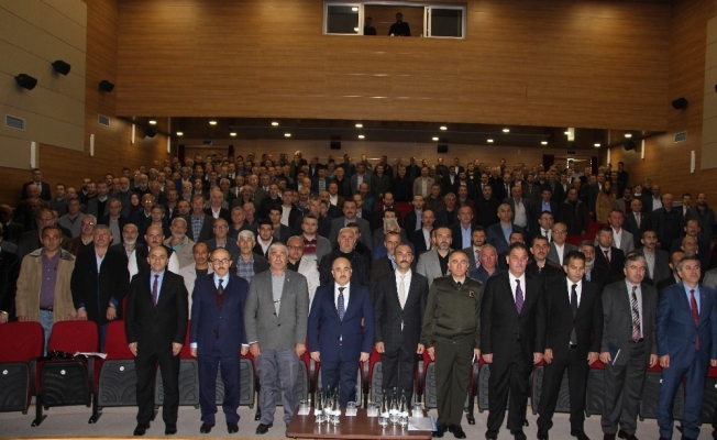 Vali Dağlı, “Köylülerin sorunları ile iç içe olmalıyız”