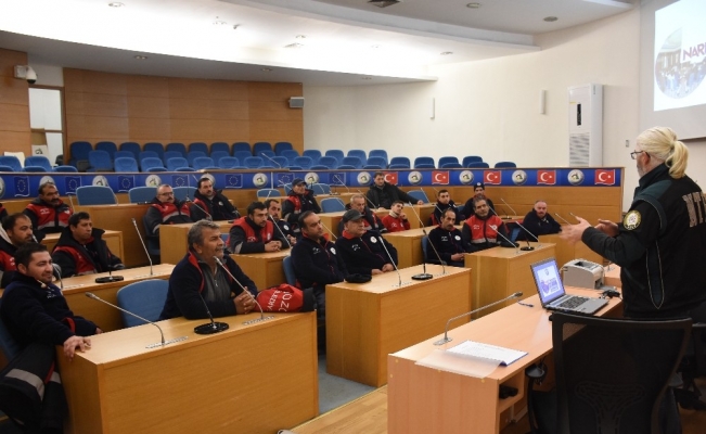 Bağımlılıkla mücadele eğitimi verildi