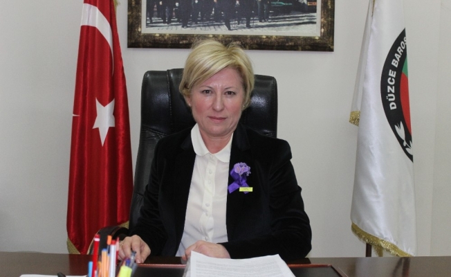 Baro Başkanı Ay, “Kadınların meclise daha yüksek oranda girebilmesinin önü açılmalıdır”