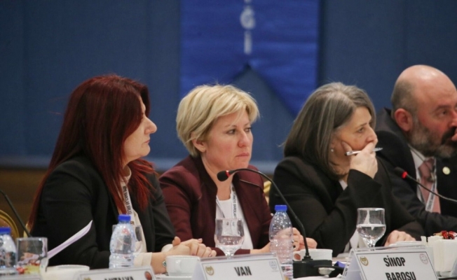 Baro Başkanı Azade Ay, Başkanları olağan toplantısına katıldı