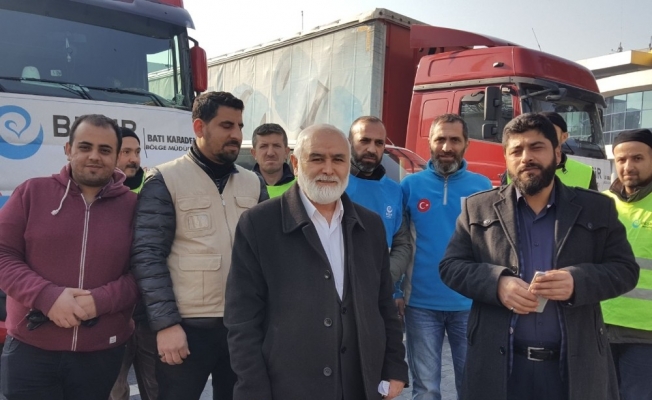 Beşir Derneğinden Suriye’ye yardım