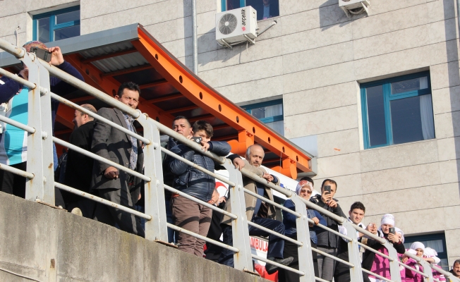 Deprem tatbikatı gerçeğini aratmadı