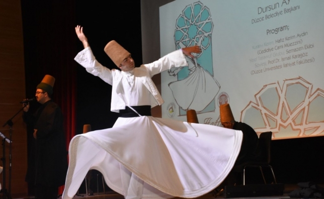 Mevlana özel programı düzenlendi