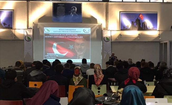 Mili Şair Ersoy vefatının yıl dönümünde unutulmadı