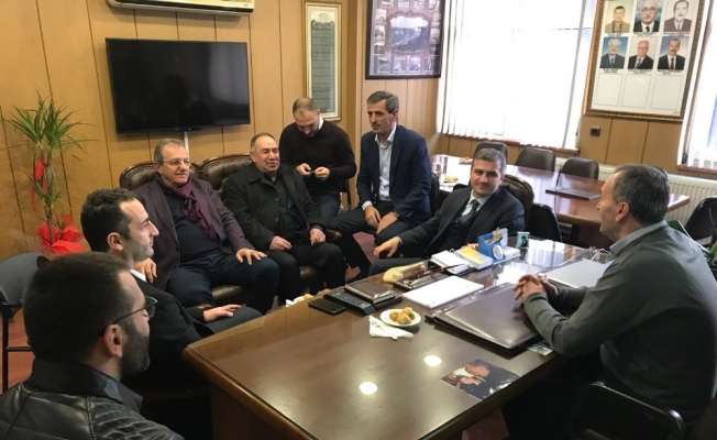 Başkan Yemenici, esnaf temsilcilerini ziyaret etti