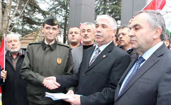 Muhtarlardan mehterli askerlik başvurusu
