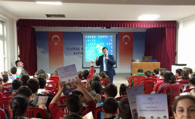 Öğrencilere Sosyal Güvenlik anlatıldı