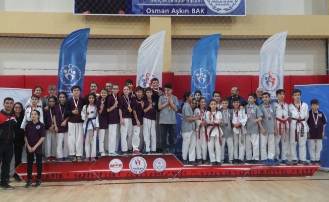 Taekwondo il birinciliği yapıldı