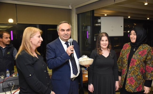 Düzce Belediyesi kadın personel yemekte buluştu