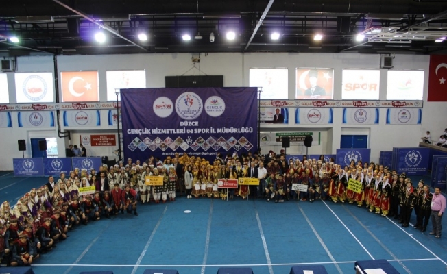 Halk oyunları grup müsabakaları sona erdi