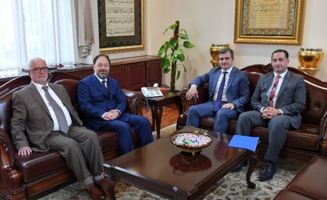 Başkan Yemenici, Diyanet İşleri Başkanını ziyaret etti