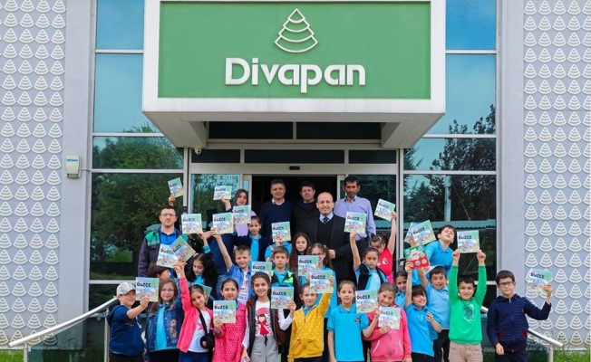 Divapan, 23 Nisan okulu öğrencilerini ağırladı
