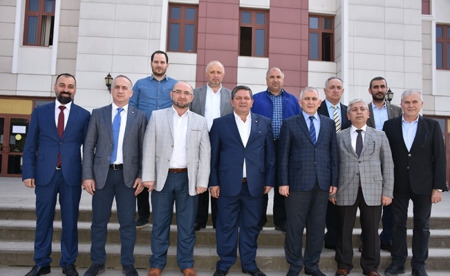 DTSO yönetimi mazbatasını aldı