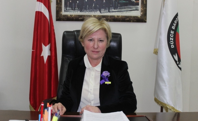 Düzce Baro Başkanı Av. Azade Ay Çocuk Bayramını kutladı