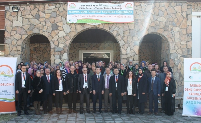 Kadın çiftçilere eğitim
