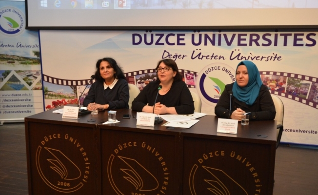 Medyada ve çalışma hayatında kadın konuşuldu