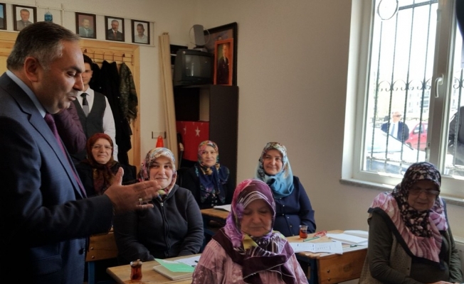 Önce çocukları okudu şimdi sıra onlarda