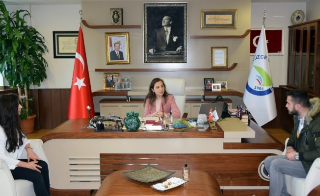 Rektör açık kapı gününde mensuplarla bir araya geldi