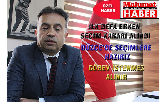 SEÇİMLERE HAZIRIZ