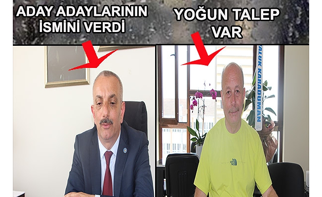6 İSİM BAŞVURDU