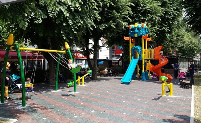 Avni Akyol’a çocuk oyun alanı yapıldı
