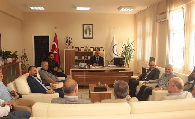 DTSO’dan Ayhan Şamandar’a ziyaret