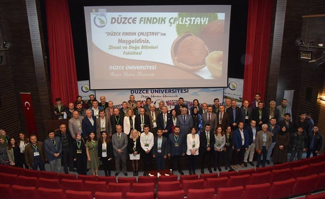 Düzce fındık çalıştayı gerçekleştirildi