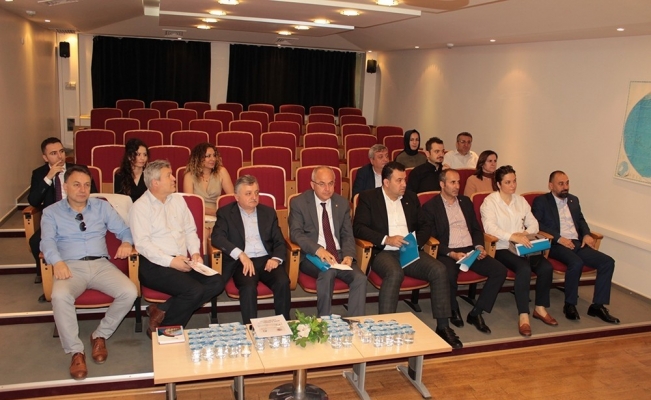 Genel sekreterleri DTSO’da bir araya geldi