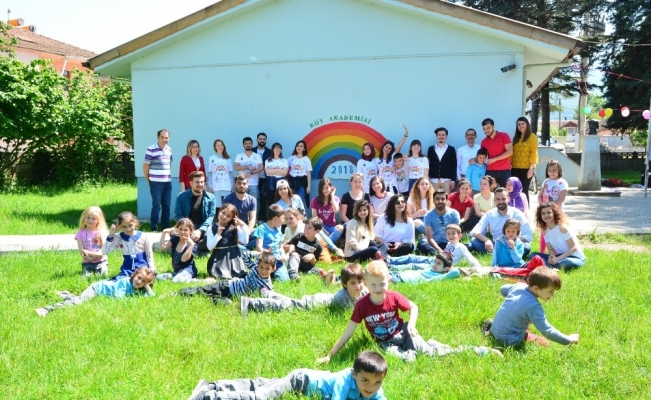 Köy akademisi güneş etkinliği yapıldı