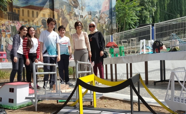 Öğrencilerin hayallerindeki köprüleri yaptılar