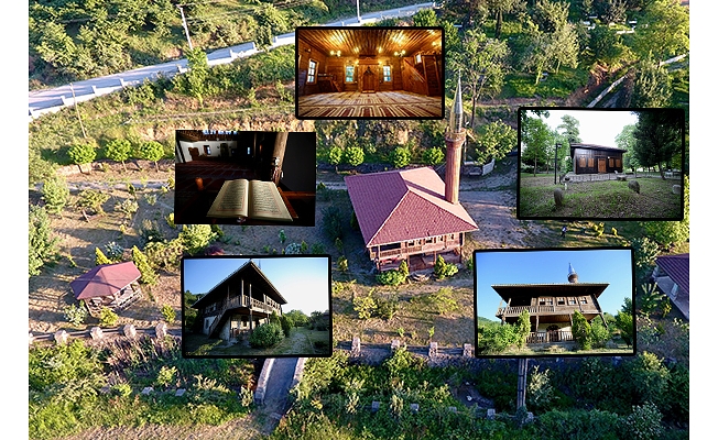 Tarihi "çivisiz" camiler ziyaretçilerini büyülüyor