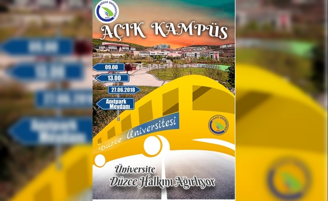 Düzce Üniversitesi kapılarını halka açtı Düzce Üniversitesi kapılarını halka açtı