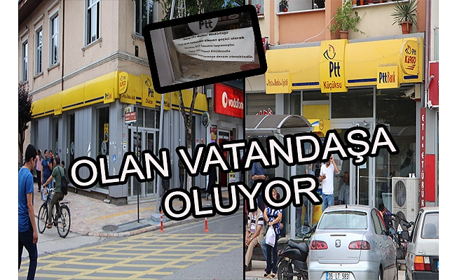 GÜMÜŞ, “POSTANE İLE BELEDİYE ARASINDA ANLAŞMAZLIK VAR DENİLİYOR”