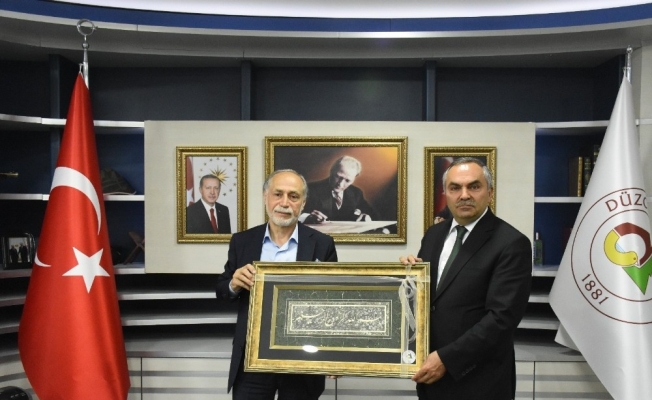 Hamza Cebeci’den Başkan Ay’a ziyaret